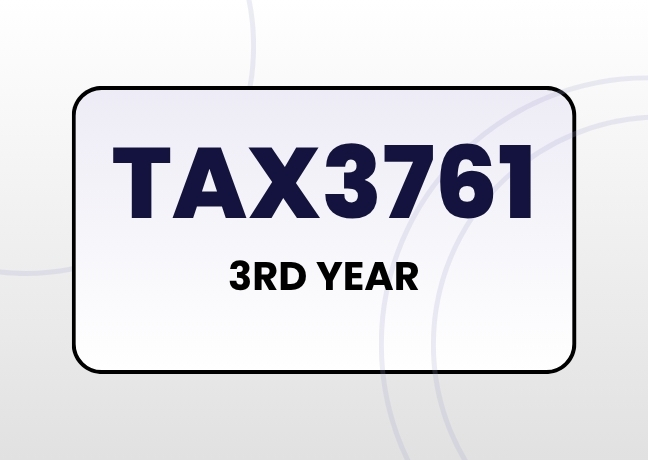 Taxation of Business Activities